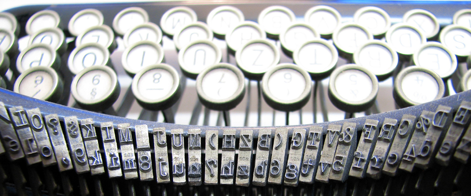 Schreibmaschinentastatur