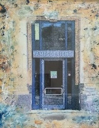Gemälde Eingang Amtsgericht Gemälde Eingang Amtsgericht